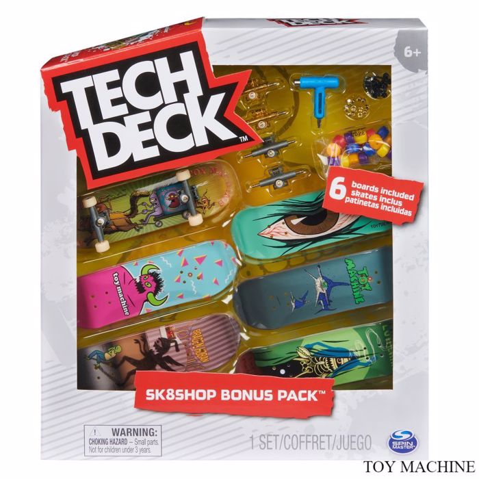 Tech Deck Sk8 Shop Bonus Pack (perilambanei 6 sanidakia)